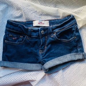 Hollister Blue Jean Shorts.